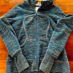 Lululemon Athletica Blue Zip-Up Hoodie